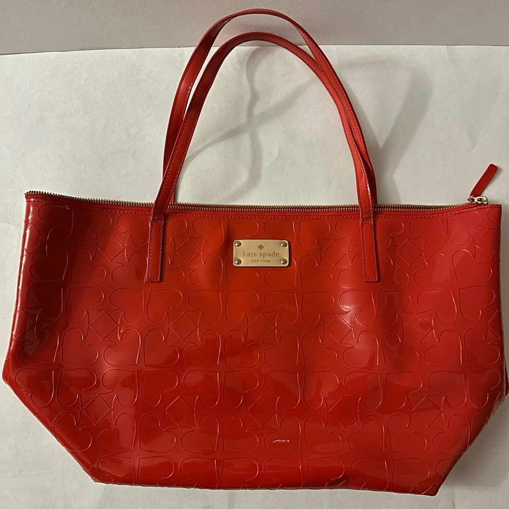 Kate Spade Sophie Tote Cherry Red